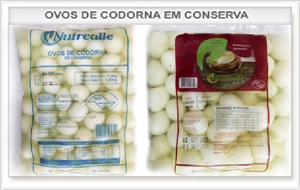 Ovos de Codorna em conserva